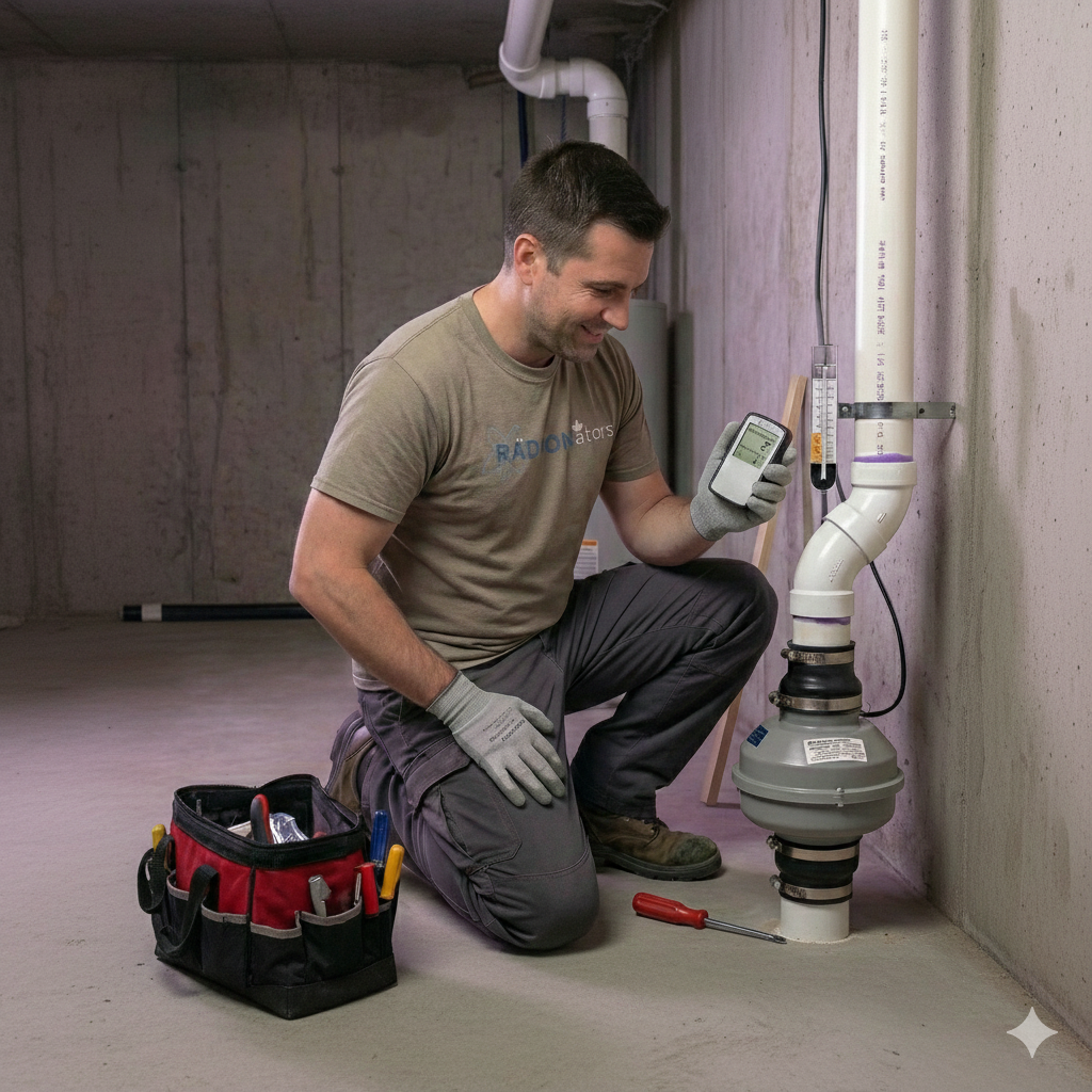 Radonators_Radon mitigation_Radon testing_Calgary